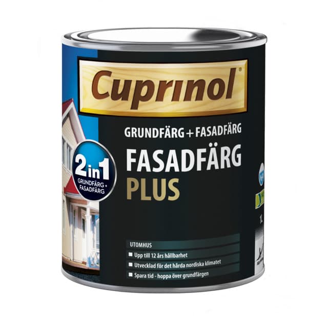 FASADFÄRG CU PLUS BW 1L | Beijerbygg Byggmaterial
