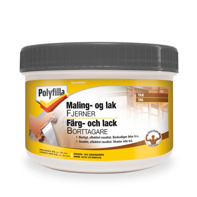 FÄRG&LACKBORTTAGNING POLYFILLA IN/UTOMH 500ML | Beijerbygg Byggmaterial