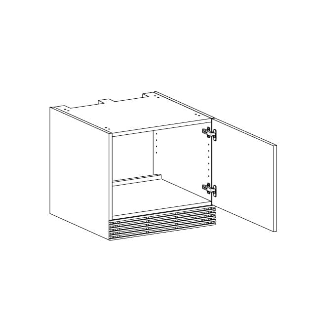 TOPPSKÅP TK6039L INKL. GALLER VÄGGSKÅP EX. LUCKA (L6029) | Beijerbygg Byggmaterial