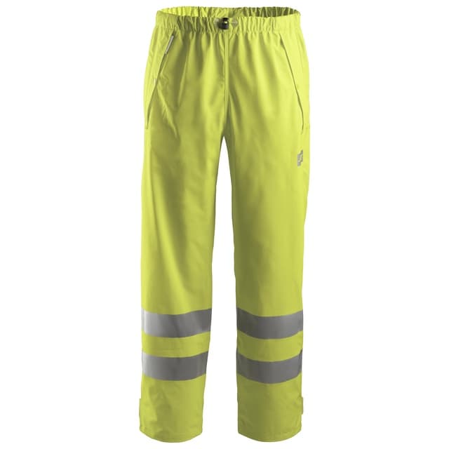 REGNBYXA 8243 KL2 GUL S HI-VIS PU | Beijerbygg Byggmaterial