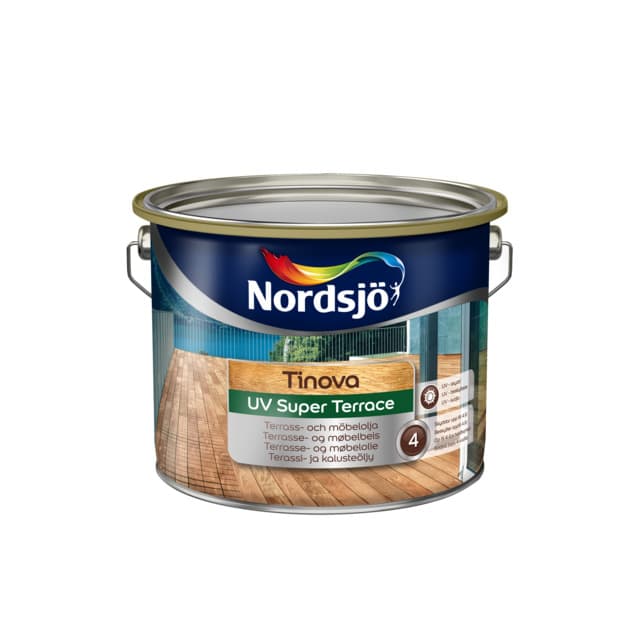 TERRASSOLJA SUPER UV BC 4,65L TINOVA | Beijerbygg Byggmaterial