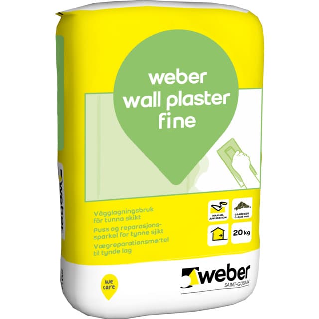 VÄGGLAGNING FIN 20KG WALL PLASTER (48) | Beijerbygg Byggmaterial