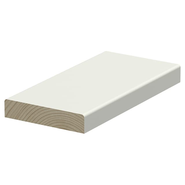 21X95 TÄCKBRÄDA VITMÅLAD L=2,4 FURU RAW (5) | Beijerbygg Byggmaterial