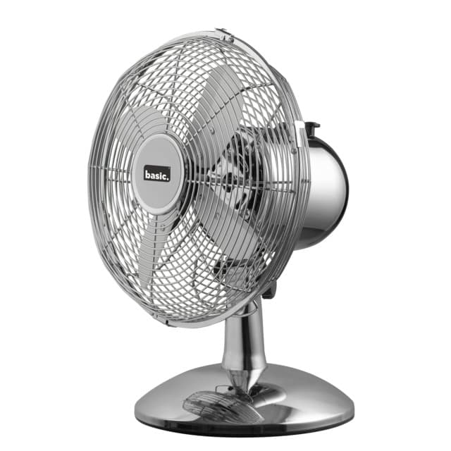 BORDSFLÄKT KROM 26CM BASIC 230V 30W 3 HASTIGHETER | Beijerbygg Byggmaterial