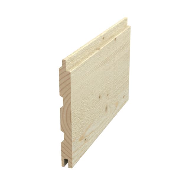 UTGÅENDE PANEL FINSÅGAD FURU 13X120 | Beijerbygg Byggmaterial