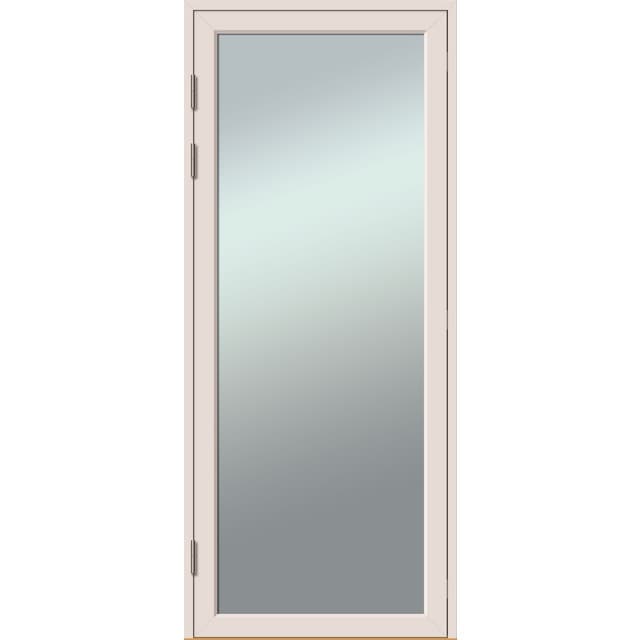 ALTANDÖRR TRÄ/ALU 9X22 V RAW VHDSAL VIT ENKEL HELGLAS | Beijerbygg Byggmaterial