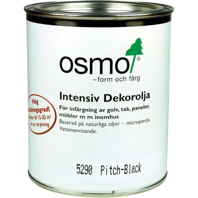 DEKOROLJA 5290 SVART 0,75L INTENSIV | Beijerbygg Byggmaterial