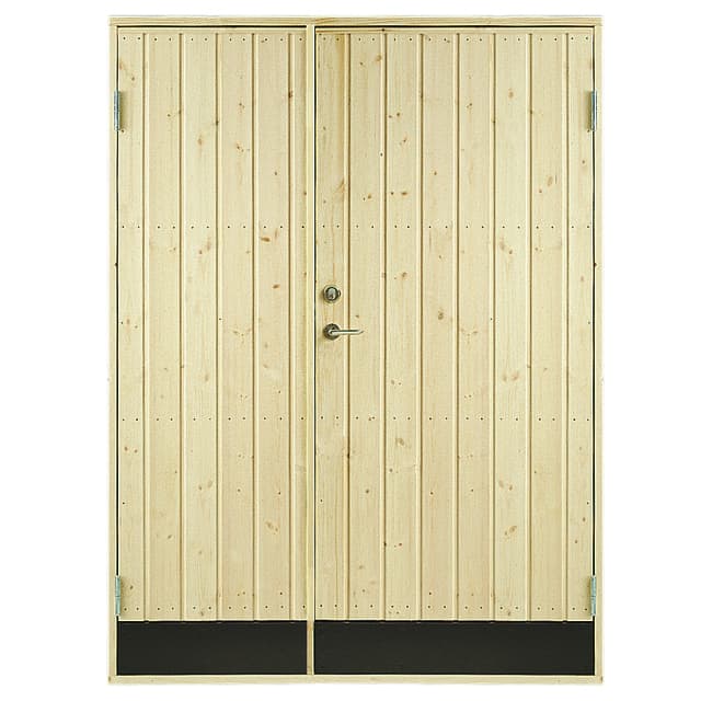 DUBBELDÖRR 10GR 13X20 RAK-D SPIKAD, PANEL DUBBELDÖRR 10 GR | Beijerbygg Byggmaterial
