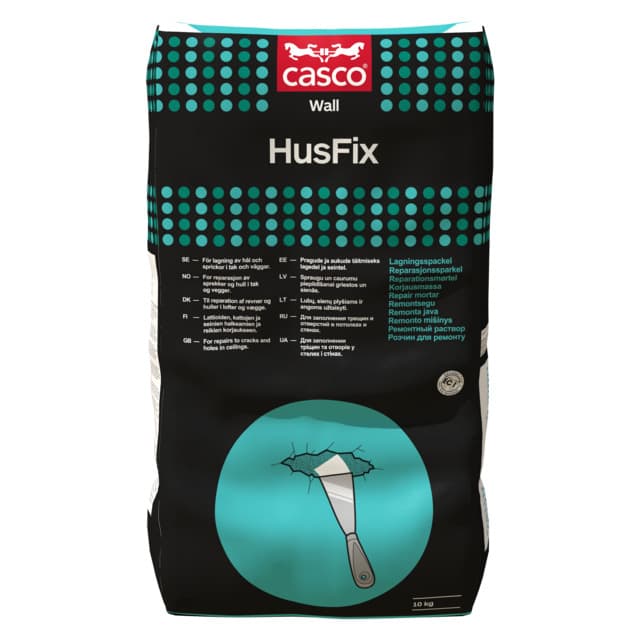 VÄGGSPACKEL 3676 HUSFIX 10KG 489520 | Beijerbygg Byggmaterial