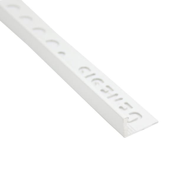 KAKELLIST L-PROFIL ALUM VIT 10MM ESA100.01 | Beijerbygg Byggmaterial