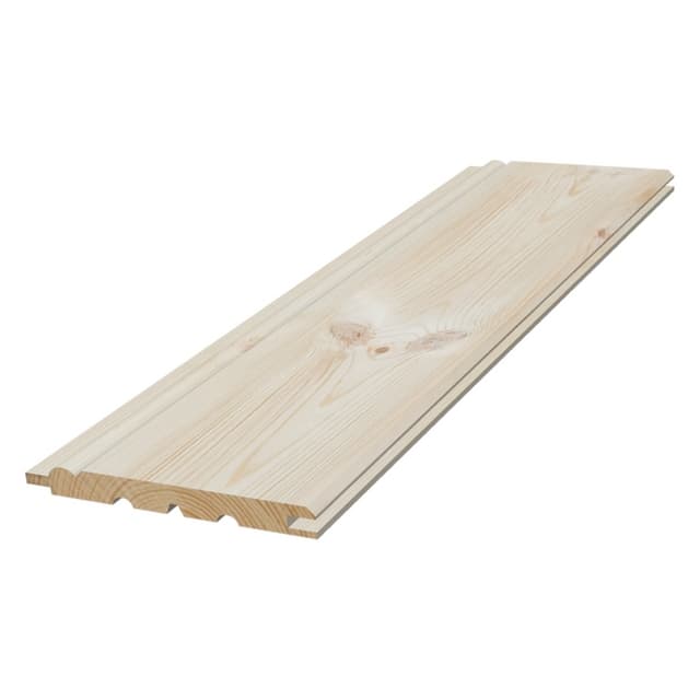 PANEL TREND PÄRLSPONT FURU 12X95X3600MM 8ST | Beijerbygg Byggmaterial