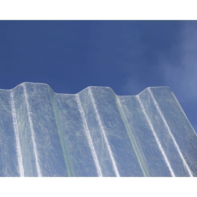 TAKPLAST HALLEPLATTAN TRANSPARENT 4500X1140MM | Beijerbygg Byggmaterial